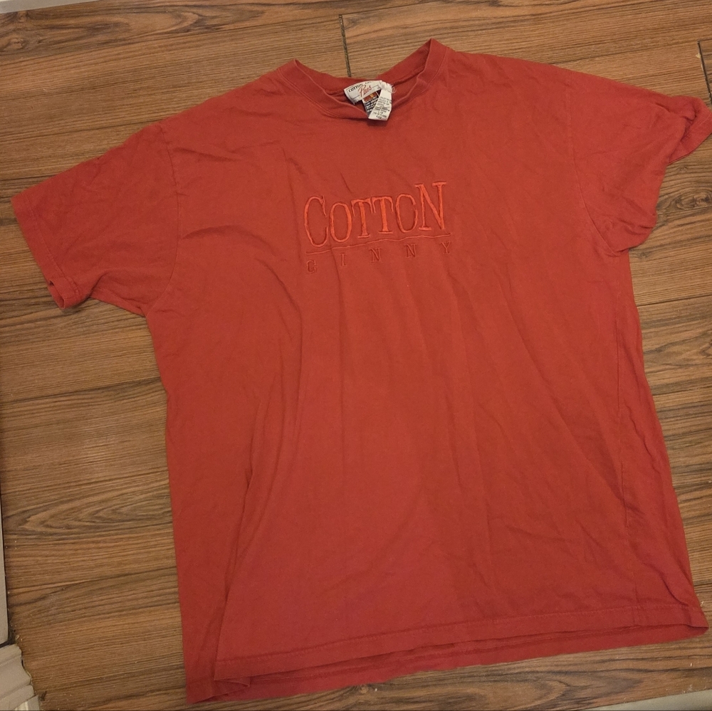 Vintage Cotton Ginny Red Short Sleeve Tee